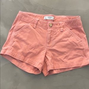 Abercrombie flat front shorts